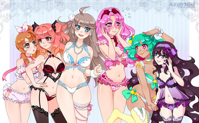 OCs lingerie designs